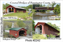 Covered Bridges of Bennington County Vermont